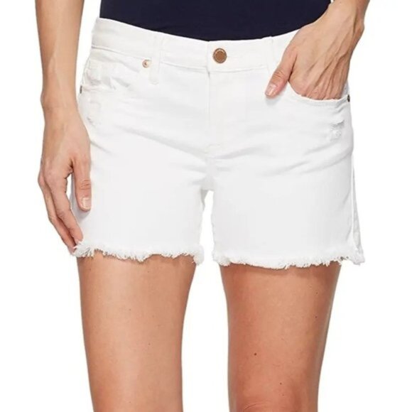 Blank NYC Pants - 213. Blank NYC Jeans Hiker Shorts White 26